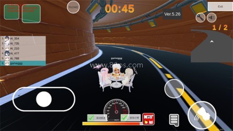 蔚蓝档案卡丁车自制版