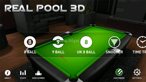 真实台球3D汉化版 第1张图