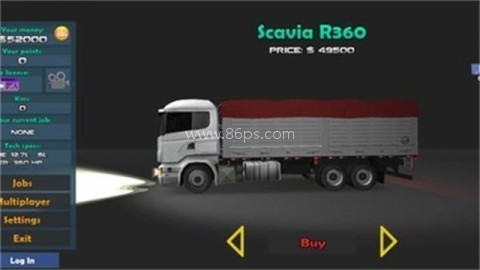 大卡车模拟器2汉化版无限金币版