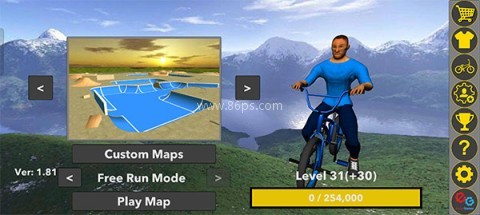 特技自行车游戏2d