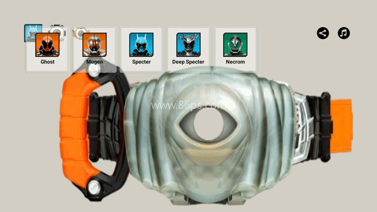 假面骑士灵骑腰带模拟器