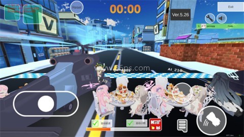 蔚蓝档案卡丁车自制版