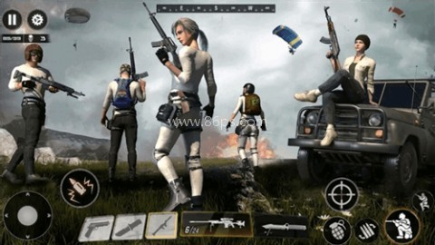 跳伞吃鸡战场 第1张图