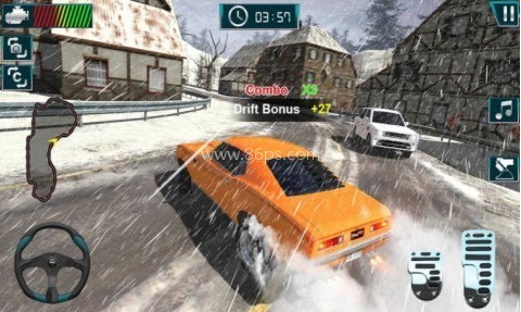 雪地漂移竞速