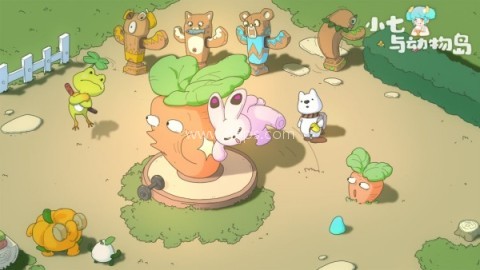 小七与动物岛游戏