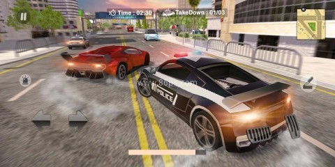 正义警察警车驾驶