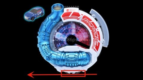 爆上战队奔奔者变身器模拟器