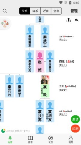 族记家谱 第1张图