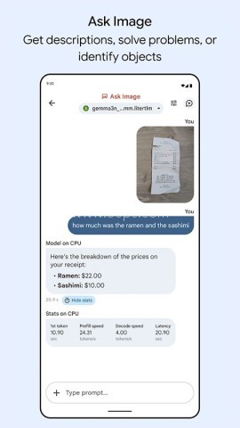 Google AI Edge Gallery
