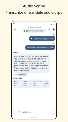 Google AI Edge Gallery