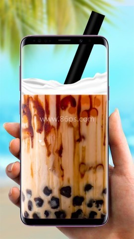 泡泡茶果汁饮料DIY