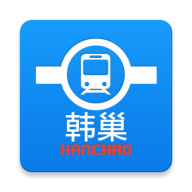 韩巢地铁线路图中韩文版