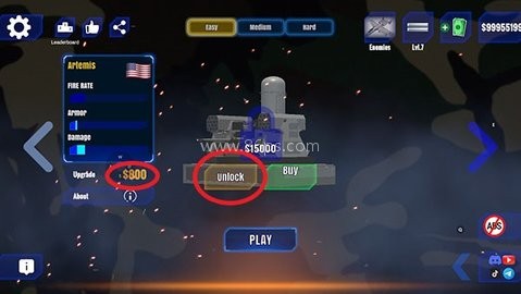 防空炮模拟器内置菜单mod版 第2张图