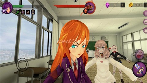 女子高中僵尸模拟器（Anime High School Zombie）