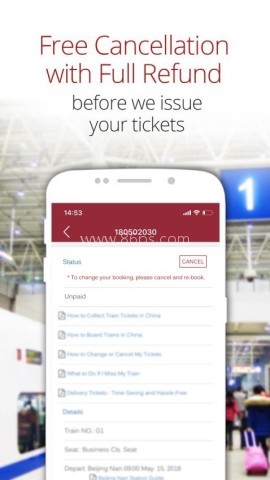 China Train Booking
