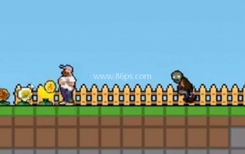 pvz像素版一坨马