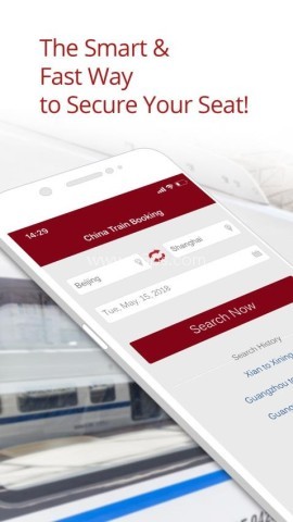 China Train Booking