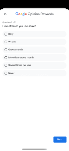 google opinion rewards 第1张图