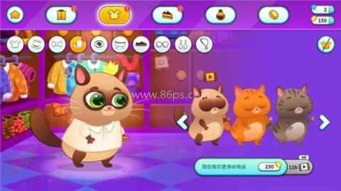 我的虚拟宠物猫换衣服教程 我的虚拟宠物猫bubbu 第14张图