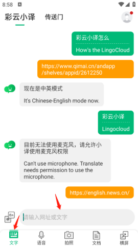 彩云小译在线翻译