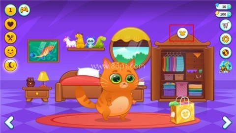我的虚拟宠物猫换衣服教程 我的虚拟宠物猫bubbu 第11张图