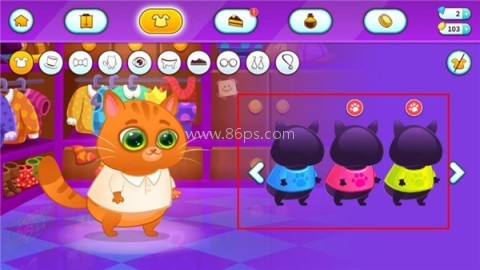 我的虚拟宠物猫换衣服教程 我的虚拟宠物猫bubbu 第12张图