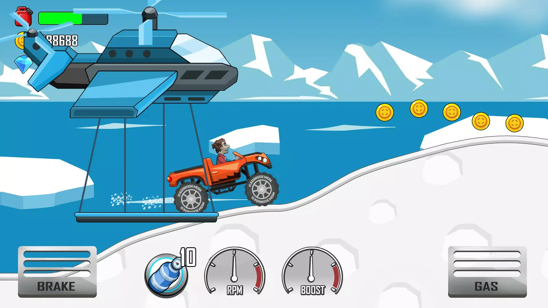 2D登山赛车（Hill