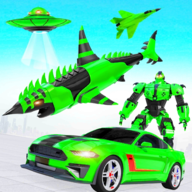 鲨鱼机器人汽车改造（Flying Shark Robot）