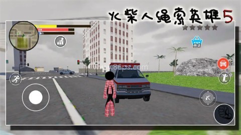 火柴人绳索英雄5
