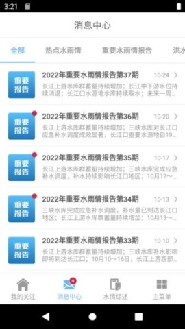 长江水情