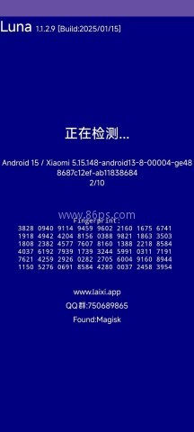 Luna环境检测工具