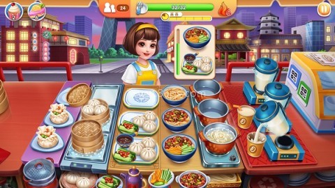 风味美食街全地图解锁