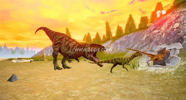 诅咒之岛加速版（The Cursed Dinosaur Isle）