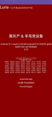 Luna环境检测工具