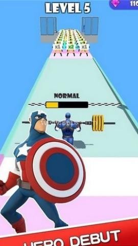 Super Runner Hero：Muscle League 第1张图