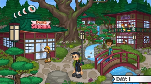 老爹寿司店英文版