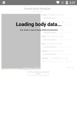 body visualizer(身材模拟器)