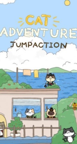 猫咪冒险跳跃运动JumperCat 第1张图