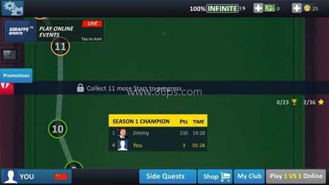 斯诺克全明星（Snooker）