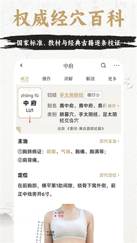 知源经络穴位