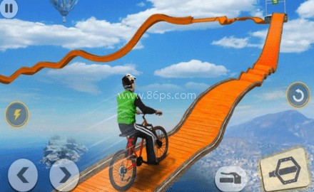 疯狂自行车特技赛3D