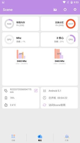 scene帧率软件