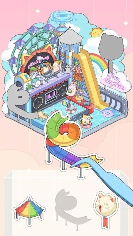 DIY贴纸温馨小屋