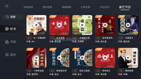布丁听书TV版