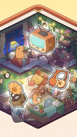 DIY贴纸温馨小屋