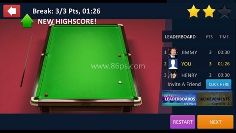 斯诺克全明星（Snooker）