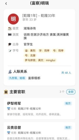 清史数据库