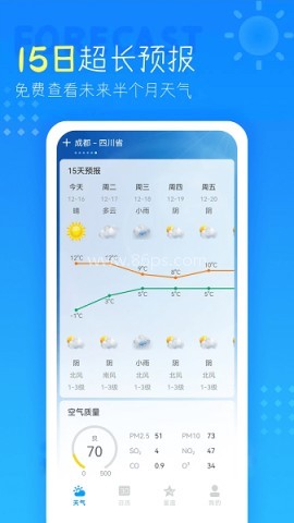 七彩虹天气预报