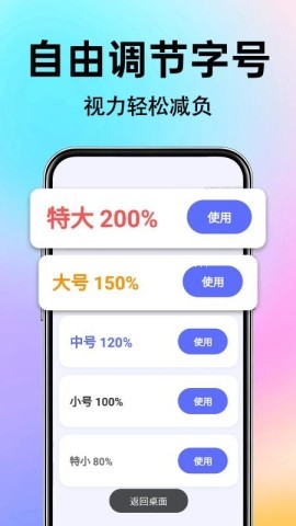 放大字体轻松读 第1张图