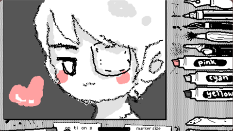 抖动画画